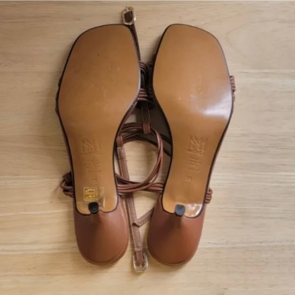 Souliers Martinez Guardamar Leather Sandals Size 38 - Picture 10 of 10